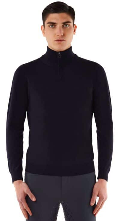 Гольф чоловічий в'язаний Zip Turtleneck від Cavalleria Toscana