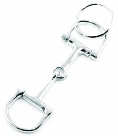 ?фото голд Брелок у формі трензеля NP D-Ring Snaffle Bit від Umbria Equitazione