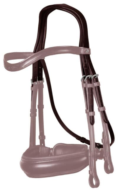 Ремінь потиличний Dressage Double Bridle від Dyon