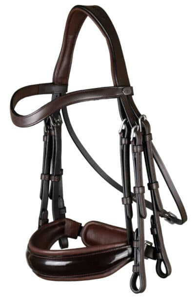 Оголовье Patent Large Crank Noseband от Dyon