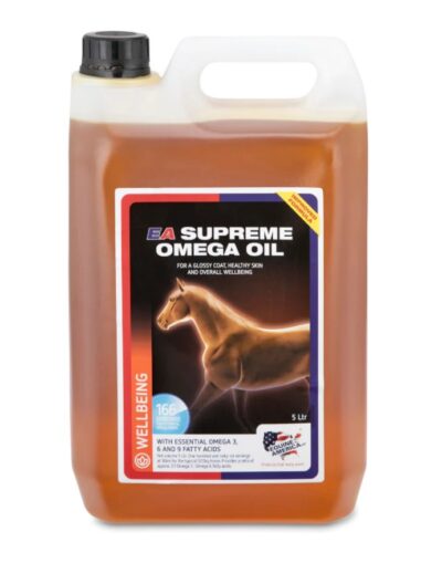 Олія лляна Supreme Omega Oil від Equine America, 5 л