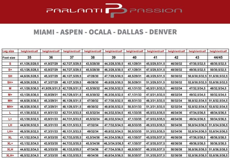 Чоботи конкурні Miami/S від Parlanti Passion