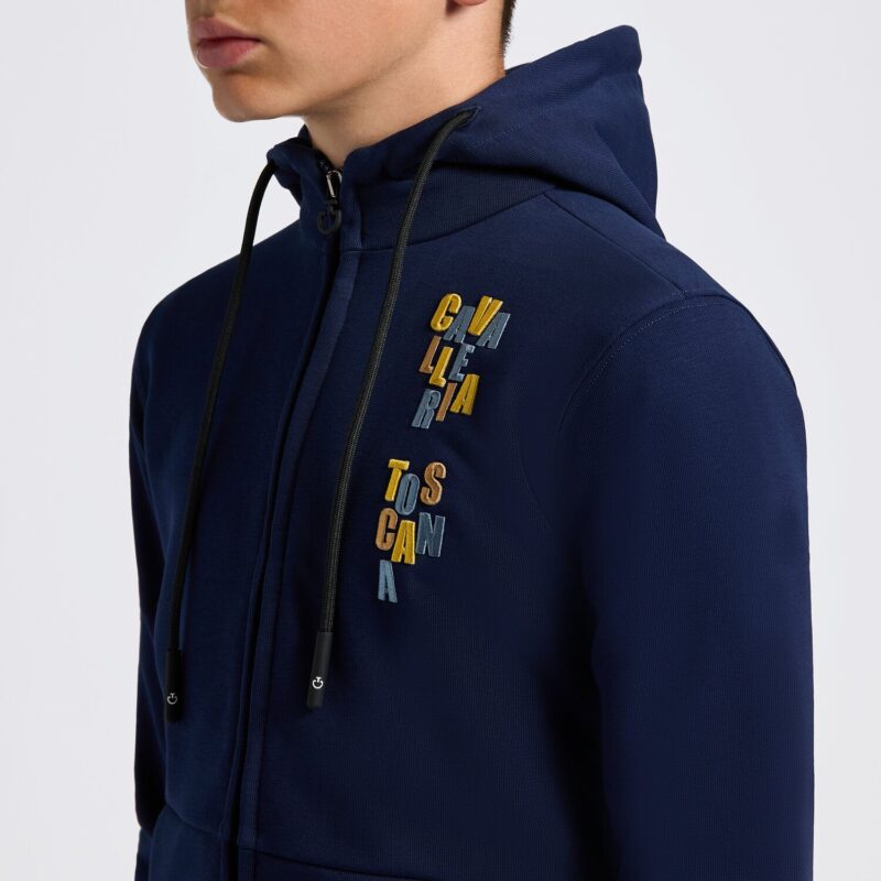 Кофта дитяча для хлопчика CT Diagonal Zip Hoodie від Cavalleria Toscana