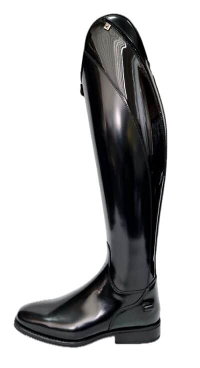 Чоботи виїздкові Bellini Brushed Black Patent Swar Black від DeNiroBootCo