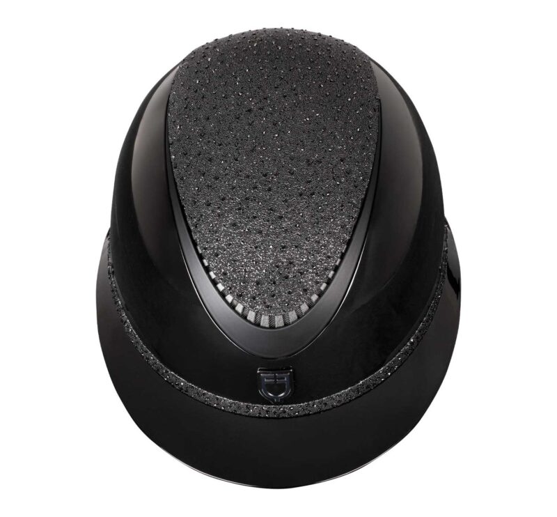 Шолом з регулюванням Wide Visor Rhinestones Homologation від Equestro