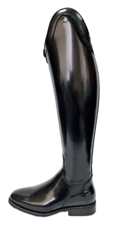 Чоботи виїздкові Bellini Brushed Black Swar Black Alcantara від DeNiroBootCo