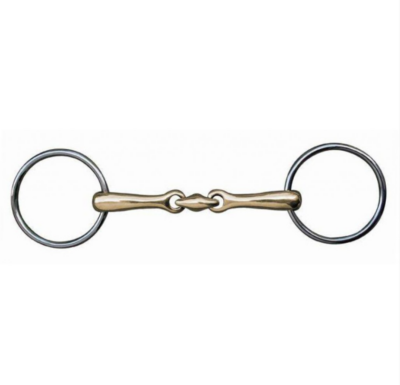 Трензель з вісімкою Loose Ring snaffle argentan, товщина 16 мм від HKM